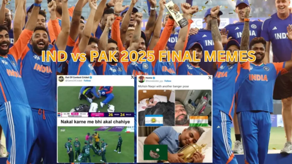 IND vs PAK Asia Cup 2025 Memes